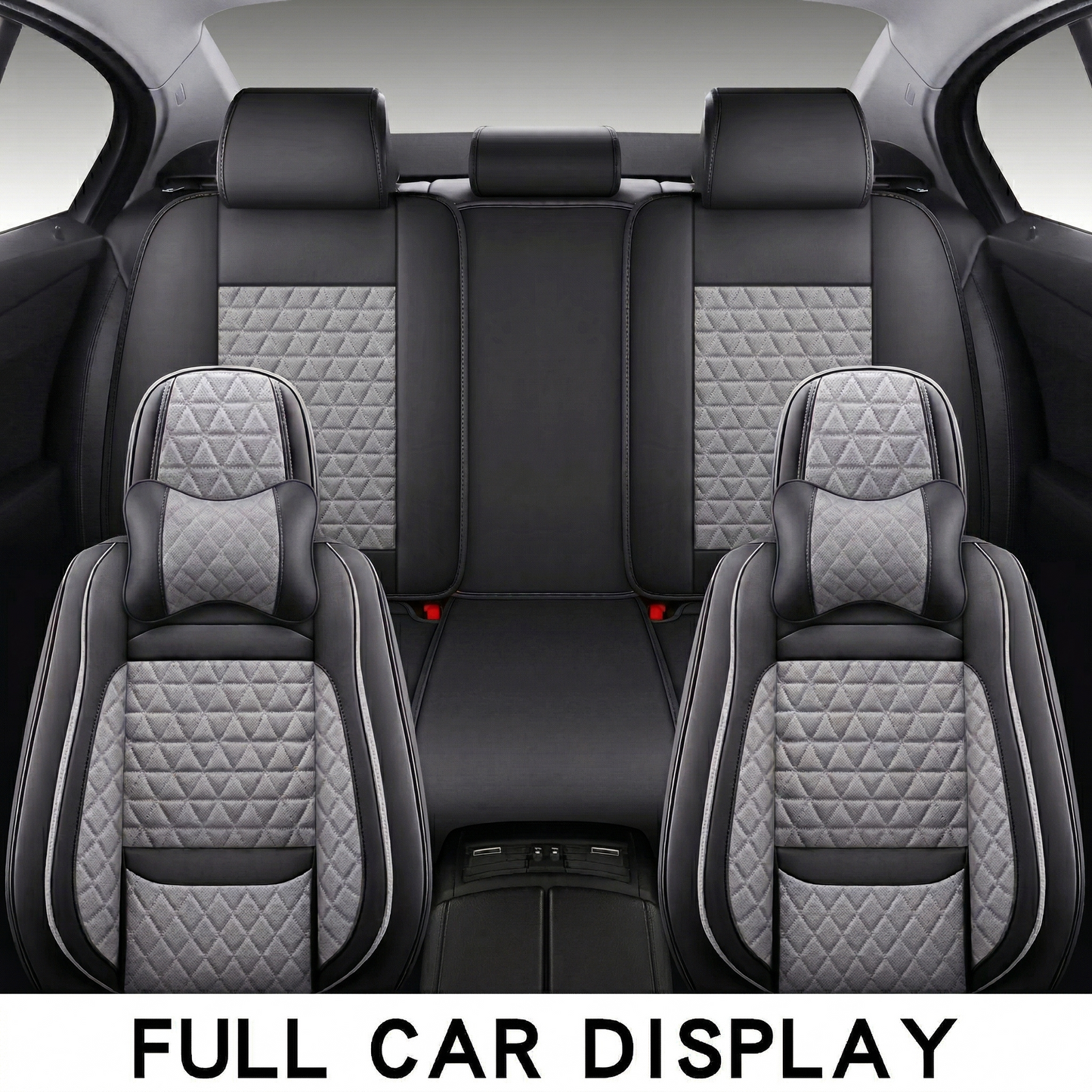 Premium Leather Seat Covers For 7 Seats