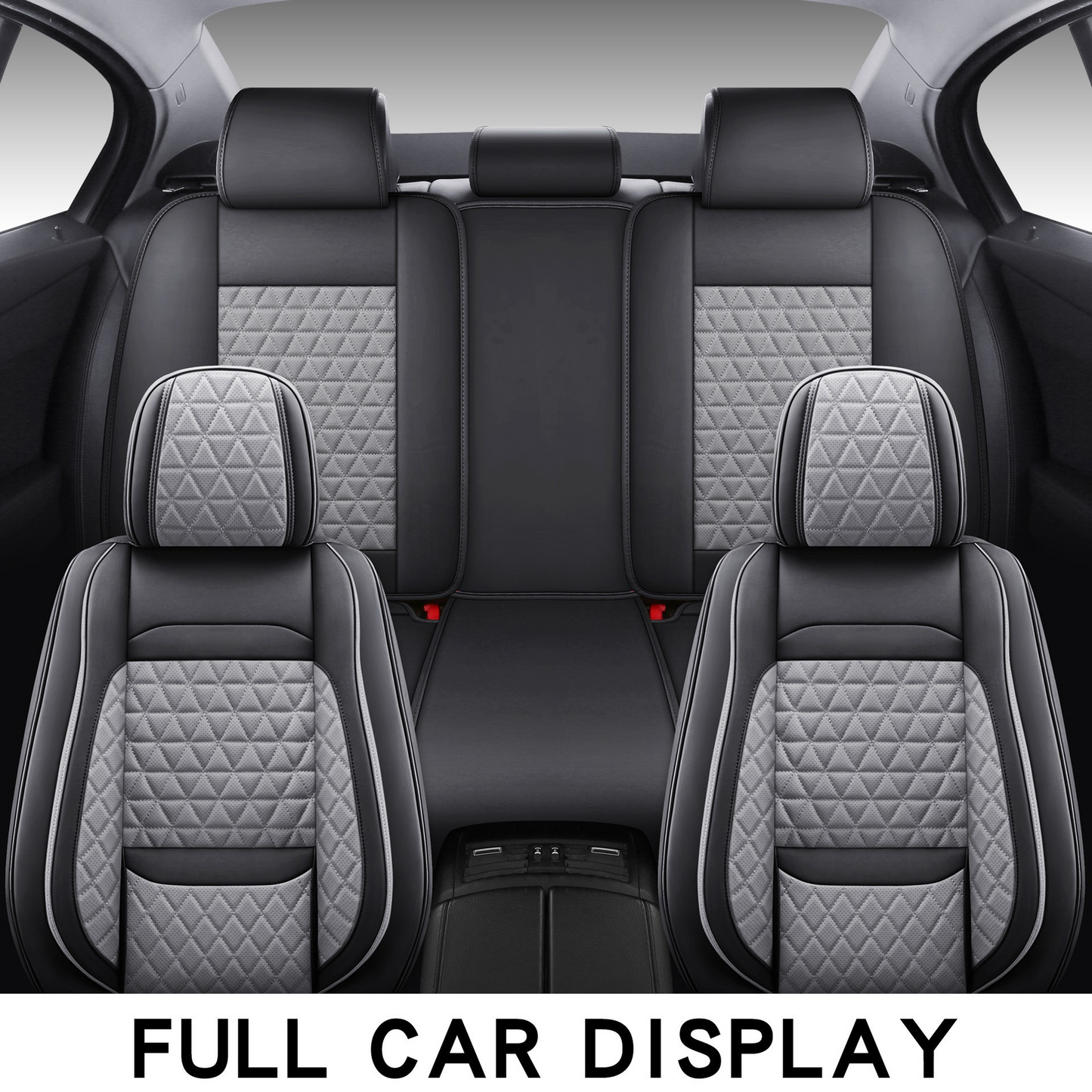 Premium Leather Seat Covers For 7 Seats