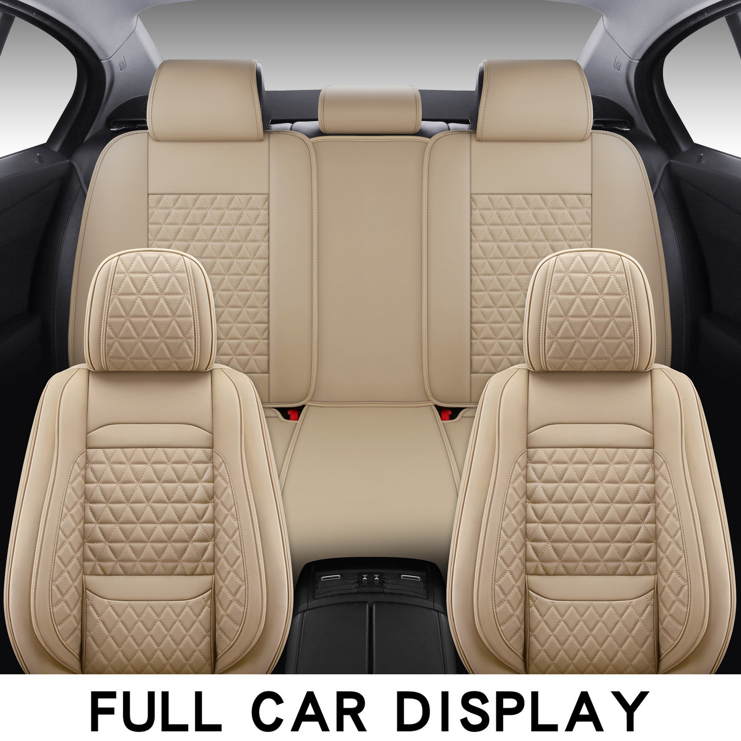 Premium Leather Seat Covers For 7 Seats