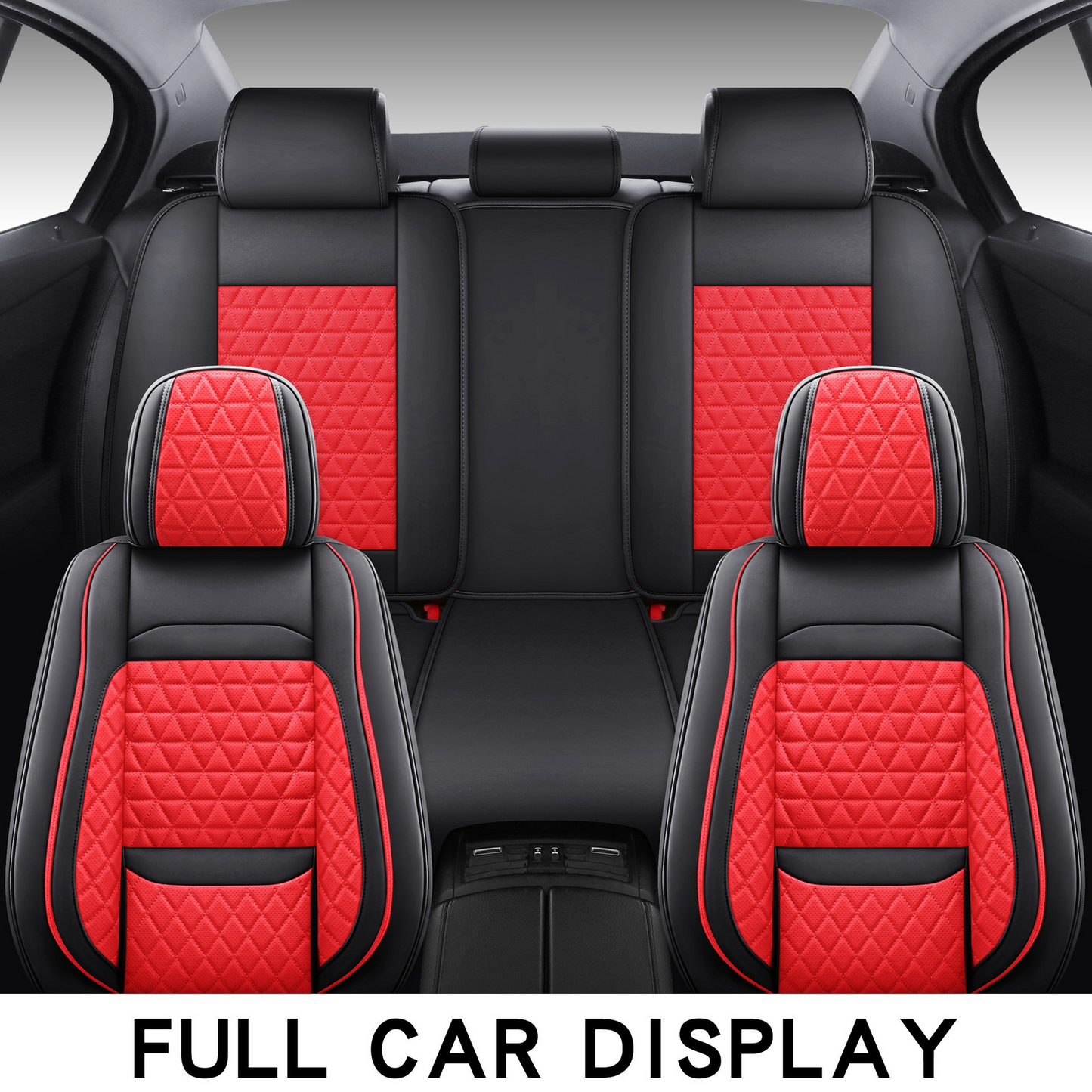 Premium Leather Seat Covers For 7 Seats